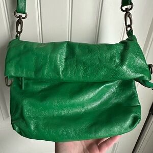 Latico Vibrant Green Crossbody Bag